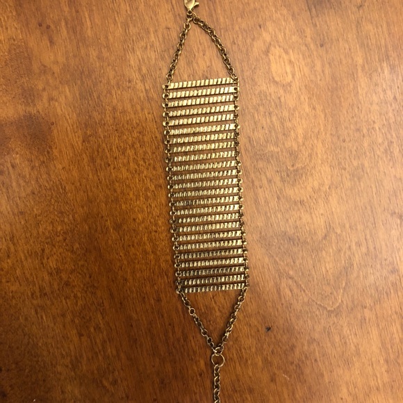 Gold boho bracelet - Picture 2 of 3